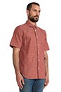 view 2 of 4 Chambray Button Up in Ruby Red