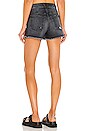 view 3 of 4 Monroe Cut Off Short in Eclipse Black