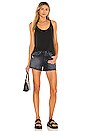 view 4 of 4 Monroe Cut Off Short in Eclipse Black