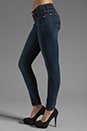 view 2 of 6 Jean Skinny avec Squiggle in Genuine Dark Blue