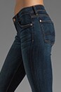 view 5 of 6 Jean Skinny avec Squiggle in Genuine Dark Blue
