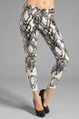 view 1 of 7 Jean Skinny Raccourci in Ethnic Geo Print Black