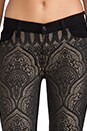 view 4 of 7 Jean Skinny bicolore in Art Nouveau Jacquard