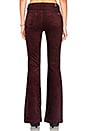 view 3 of 4 JEAN VELOURS FLARE GINGER in Merlot