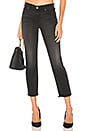 view 1 of 4 JEANS AJUSTADO EN TOBILLO ROXANNE in Aged Onyx