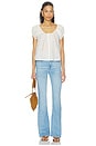 view 5 of 6 The Leggy Bootcut Jeans in Glisten