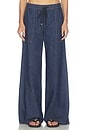 view 1 of 6 Utility Pull On Wide Leg Jean in Halona