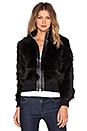 view 2 of 4 Luxe Faux Fur Jacket in Black