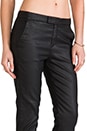 view 5 of 6 Slim Chino in Coated Black
