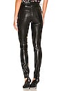 view 3 of 4 Faux Leather High Waisted Skinny in Black