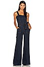 view 2 of 4 Palazzo Jumpsuit in Dark Sky Broken Twill