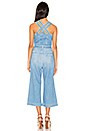 view 3 of 3 Culotte Jumpsuit in Luxe Lounge Deep Blue