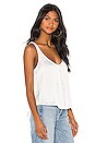 view 2 of 4 Button Up Tank in Chalk