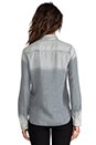 view 3 of 5 Flap Pocket Denim Shirt in Grey