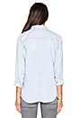 view 3 of 5 Denim Button Up in Crystal Blue