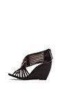 view 5 of 5 Get To Know Me Wedge Sandal in Black