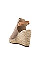 view 3 of 5 Charismatic Wedge in Taupe Suede