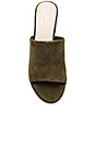 view 4 of 5 Commute Heel in Olive Suede in Olive Suede