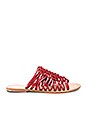view 1 of 5 Duel Sandals in Red