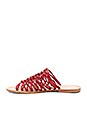 view 5 of 5 Duel Sandals in Red