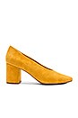 view 1 of 5 Rehearse Heel in Mustard Suede