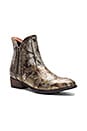 view 2 of 5 BOTINES LUCKY PENNY in Metallic Brocade Leather