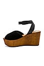 view 5 of 5 Laugh More Platform in Black Suede