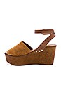 view 5 of 5 Forward Wedge in Cognac