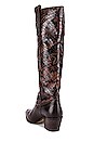view 3 of 5 SEY Admirable Boot in Brown Leather & Python