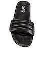 view 4 of 5 Low Key Sandal in Black Leather