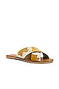 view 2 of 5 Total Relaxation Sandal in Tan Cow Print Pony