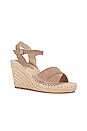 view 2 of 5 Claim to Fame Wedge Sandal in Taupe Suede
