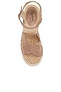 view 4 of 5 Claim to Fame Wedge Sandal in Taupe Suede