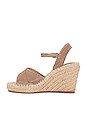 view 5 of 5 Claim to Fame Wedge Sandal in Taupe Suede