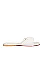 view 1 of 5 Breath of Fresh Air Slides in White Leather