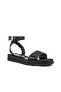 view 2 of 5 Note To Self Sandal in Black Leather