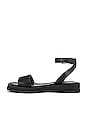 view 5 of 5 Note To Self Sandal in Black Leather