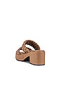 view 3 of 5 Novelty Sandal in Vacchetta Leather