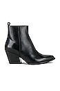 view 1 of 5 Aboard Bootie in Black Leather