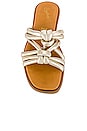 view 4 of 5 Sun-Kissed Slides in Light Gold Metallic