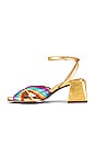view 5 of 5 Tender Sandal in Rainbow Metallic Leather