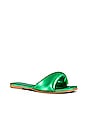 view 2 of 5 Breath of Fresh Air Sandal in Emerald Metallic