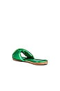 view 3 of 5 Breath of Fresh Air Sandal in Emerald Metallic
