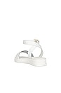 view 3 of 5 Note To Self Sandal in White Leather