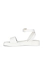 view 5 of 5 Note To Self Sandal in White Leather