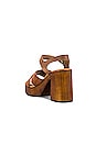 view 3 of 5 Paloma Sandal in Brown Suede