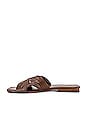 view 5 of 5 Madhu Sandal in Brown Leather