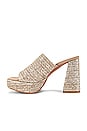 view 5 of 5 We Found Love Sandal in Taupe Raffia