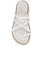 view 4 of 5 Rule The World Sandal in White