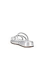 view 3 of 5 Rule The World Sandal in Silver